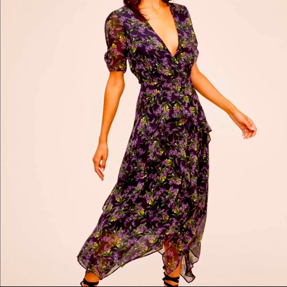 Astr the Label, Tiered Maxi Dress- NWT